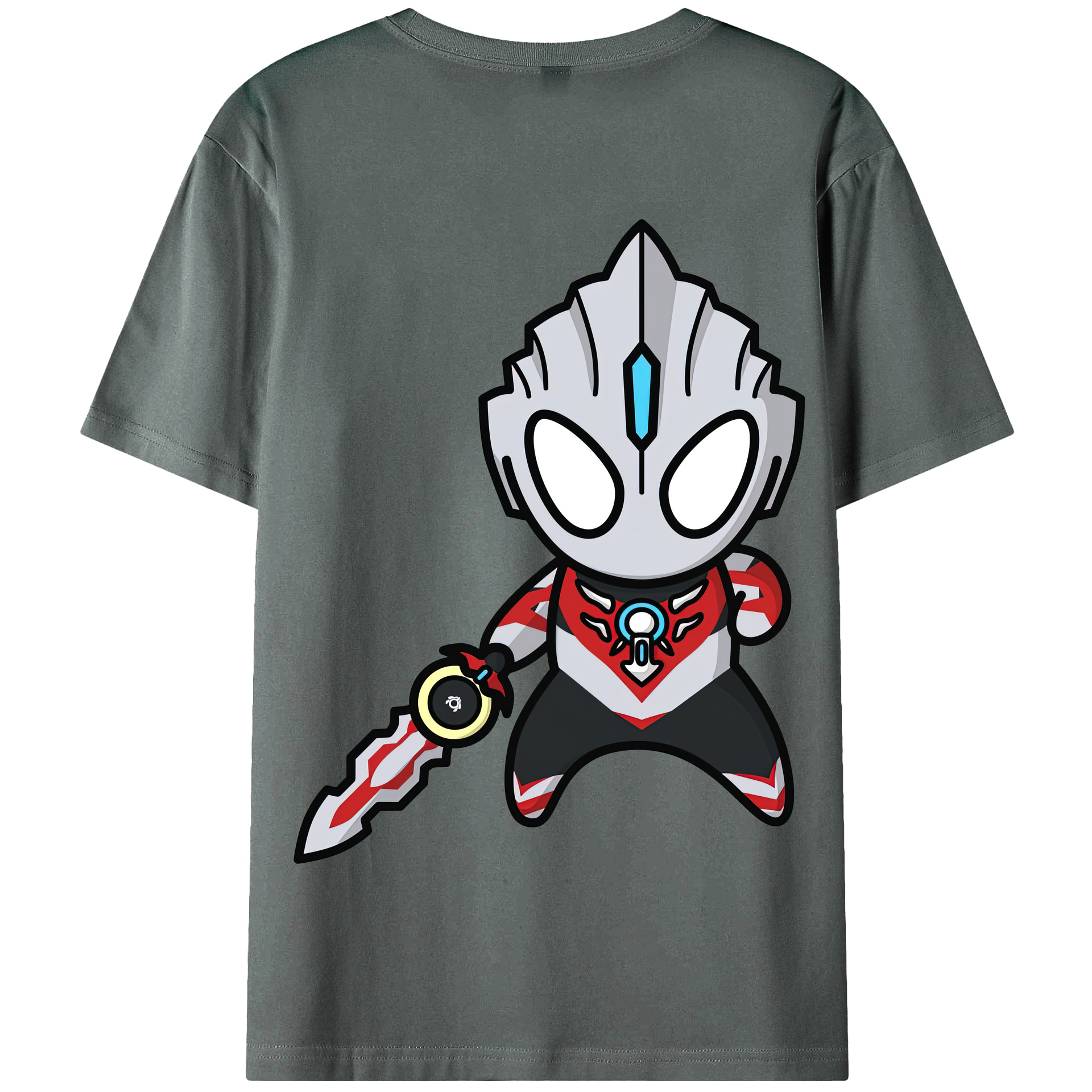 （画像用） ウルトラマン Ultraman 綿100％半袖Tシャツ（背面プリント）
